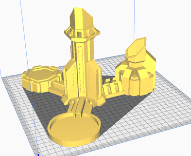 sga - ancients outpost 3d print model - Mito3D