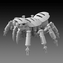 sgw-spider ver prova vari l'assemblaggio meccanica carattere spider 3d print model - Mito3D