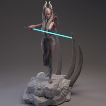 shaak ti classic outfit 01 star wars figurine girl alien shaak ti shaakti scifi woman sexy warrior