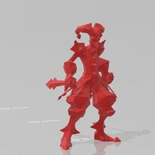 shaco lol + box game league legends champion character toy gamer skin 3d print model - Mito3D