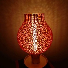 shade bedside lamp decoration light decor luminaire lampbase lace design lighting e24 e14 suspension ceiling floor lamps lampshade baralund 3d print model - Mito3D