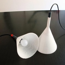 shade ii home hanging lamp lamps light design led pla petg 3d print model - Mito3D