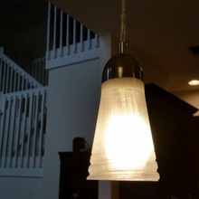sombra mini-lámpara colgante sacacorchos de diseño casa 3d print model - Mito3D