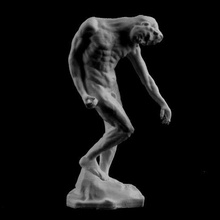 ombre mus Rodin Paris art 3d print model - Mito3D