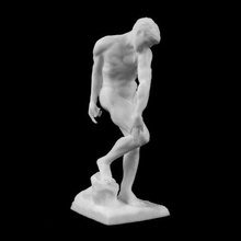 gölge mus Rodin Paris Sanat 3d print model - Mito3D