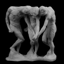 tons mus Rodin Paris arte 3d print model - Mito3D