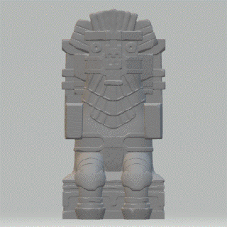 shadow colossus - barba idol sotc game ps2 idols idolos video statues colossi structure 3d print model - Mito3D