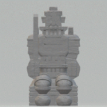 ombre colosse gaius idole 3d print model - Mito3D
