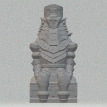 shadow colossus - phaedra idol 3d print model - Mito3D