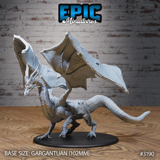 shadow dragon dnd miniature tabletop miniatures gaming monster 3d model rpg dndminis stl file epic-miniatures dndminiatures 3dprint 3dminiature printedminis 3dprinting dungeon fantasy roleplaying warrior undead pre-supported 3d print model - Mito3D