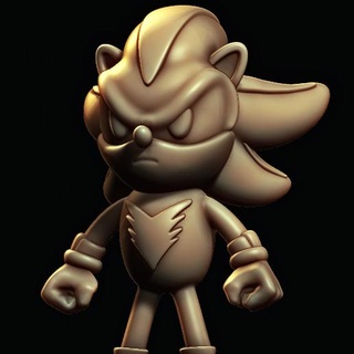 shadow hedgehog metal sonic tails prower knuckles echidna dr eggman amy rose silver chibi action figures miniature 3d print model - Mito3D