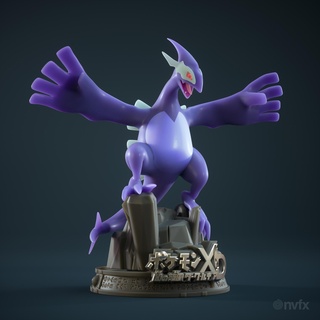 Schatten Lugia Pokémon xd Sturm Dunkelheit Zahl Figur Statue Skulptur Kunst Spielzeug Süss niedlich Spielzeuge Dekoration Detail 3d print model - Mito3D