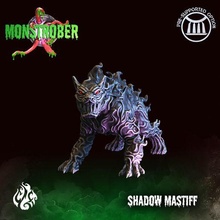 shadow mastiff dog fantasy god hound monster rpg wargames evil dnd pathfinder tabletopgames foundry crippled cgf monstrober octoberchallenge 3d print model - Mito3D