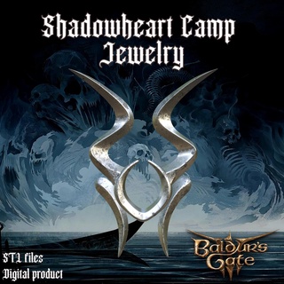 shadowheart amp jewelry baldurs gate 3 3d print model - Mito3D