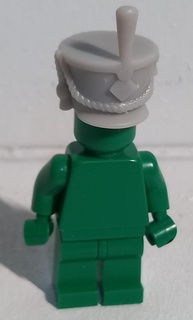 shako cazador minifigura Lego 3d print model - Mito3D
