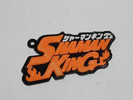 shaman king anime keychain key rings anime keychain shaman king  3d print model - Mito3D