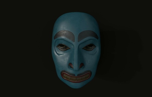 shaman mask 3d print model - Mito3D