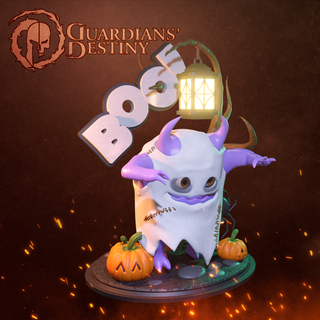 shamon halloween 23 Art character fantasy funny cute monster creature spooky 3d print model - Mito3D