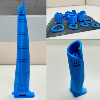 shanghai tower buldings architech collection resin fdm china 3d print model - Mito3D