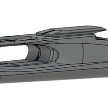 forme statique modèle art bateau navire lazzarini yacht 3d print model - Mito3D