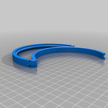 shape bag clip moon twin tool 3d printing 3d print model - Mito3D