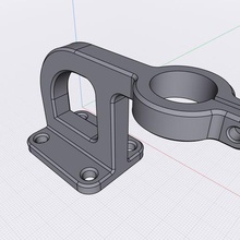 shapr3d tutorial mounting bracket gadget shapr3d tutorial bracket mounting bracket 3d print model - Mito3D