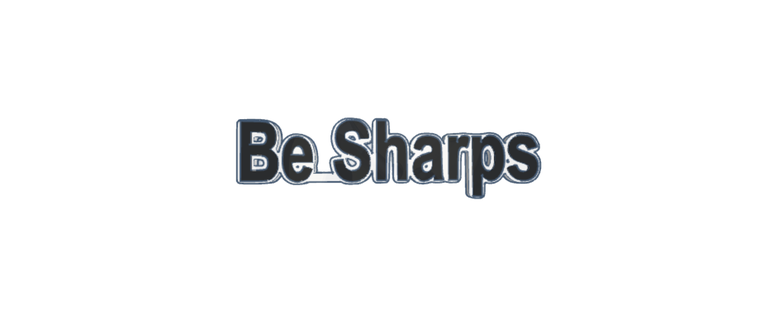 shaprs logo Various the be sharps solfamides simpsons homer apu moe gushes 3d print model - Mito3D