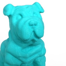 shar pei figura casa 3d print model - Mito3D