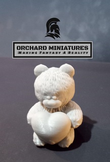 partager ours cœur nounours mignonne ornement romantique célébrer fête Reconnaissance 3d print model - Mito3D