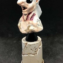 shark goblin busto Arte mazmorras dragones fantasía martillo guerra 3d print model - Mito3D