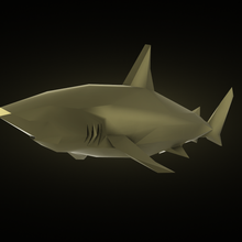 Köpekbalığı 3d print model - Mito3D