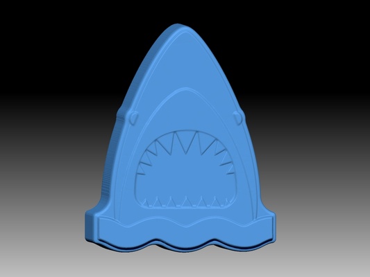 requin 2 solide shampooing moule savon pompe accueil maison bombes bain bombe baignoire shampoing presse mer animaux 3d print model - Mito3D