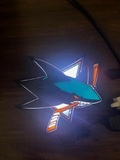 shark lamp 3d print model - Mito3D