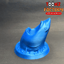 Köpekbalığı dolma kalem Kulp destek 3d print model - Mito3D