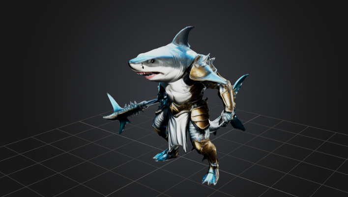 sharkkkkkk game 3d print model - Mito3D