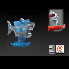 Sharknado funko pop filme nendoróide Toyart Disney Tubarão furacão tornado tubarão 3d print model - Mito3D