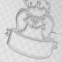 agudo afilado ángel herramienta corte tortas 3d print model - Mito3D