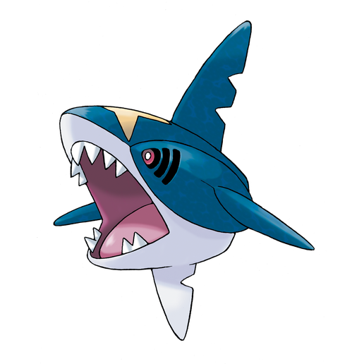 sharpedo Pokémon figuras colecionáveis anime yugioh cartas 3D print model - Mito3D