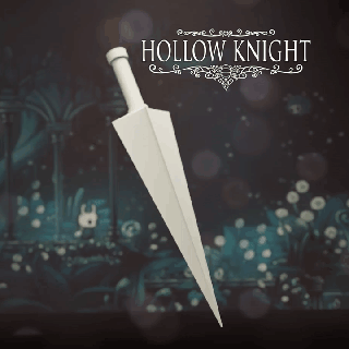 sharpened stinger - hollow knight sword 3d print model - Mito3D