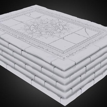 zerschlagen Tempel Terrain 3d print model - Mito3D