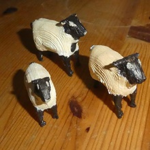 ovelhas a arte polymakerchallenge santon animais 3d print model - Mito3D