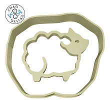 mouton animaux biscuit coupeur fondant polymère argile gadget hippocampe cheval lapin chat hérisson singe oiseau chien Souris serpent tigre vache 3d print model - Mito3D