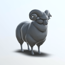 sheep - legend zelda breath wild game nintendo wii u wildlife link switch 3d print model - Mito3D