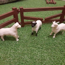 pecore capre gioco capra playmobil giocattolo 3d print model - Mito3D