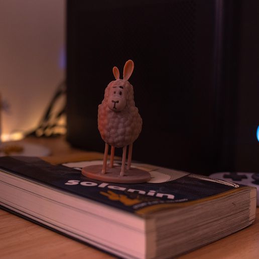 oveja ksenia animal Arte juguete lindo 3D print model - Mito3D