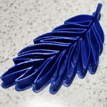 sheet cutter cookie blade cutting leaf 3d print model - Mito3D