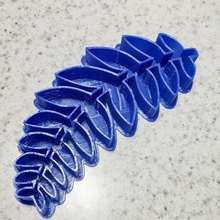 Folha cortador biscoito lâmina corte folha 3d print model - Mito3D