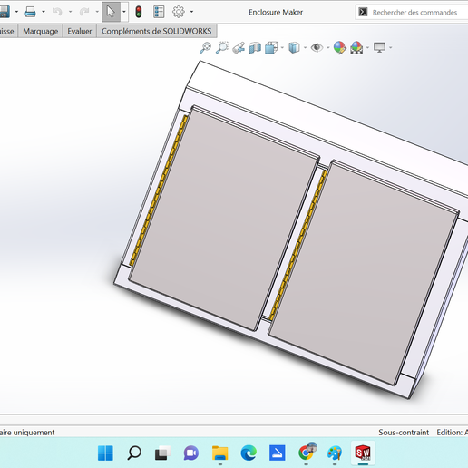 sheet metal cabinet 3D print model - Mito3D