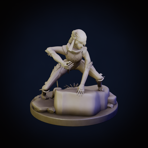 cheik Zelda ocarina temps 3D print model - Mito3D