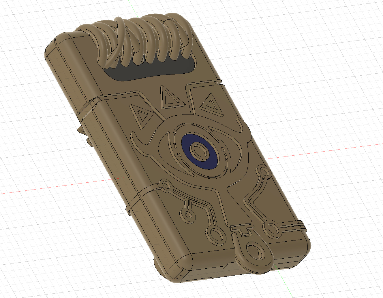 şeyh Zelda tablet efsane SHEIKA kopyalar 3D print model - Mito3D